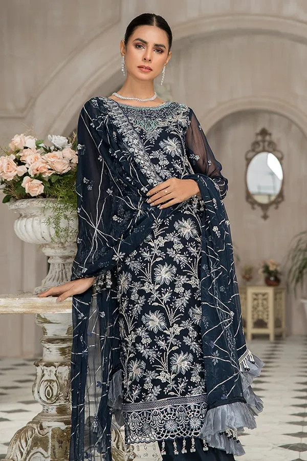 Black Traditional Pakistani Dress for Girls #PF344