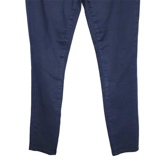 BLANKNYC Crybaby Blue Dark Wash Stretchy Skinny Mid Rise Jeans Size 28