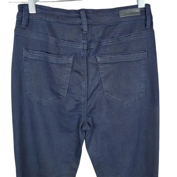 BLANKNYC Crybaby Blue Dark Wash Stretchy Skinny Mid Rise Jeans Size 28