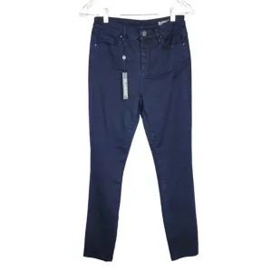 BLANKNYC Crybaby Blue Dark Wash Stretchy Skinny Mid Rise Jeans Size 28