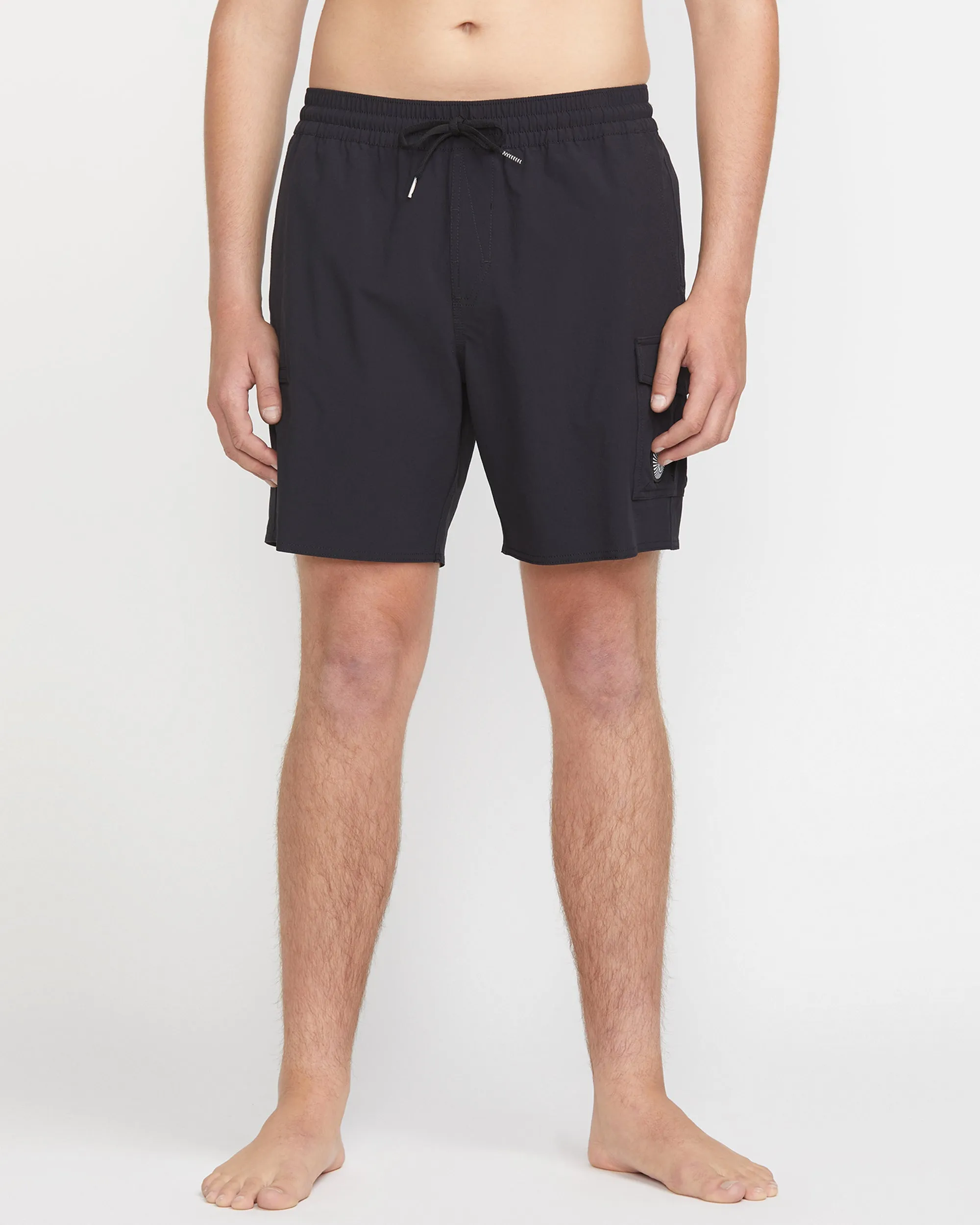 Boardshort Truly Liberators 17" - BLACK