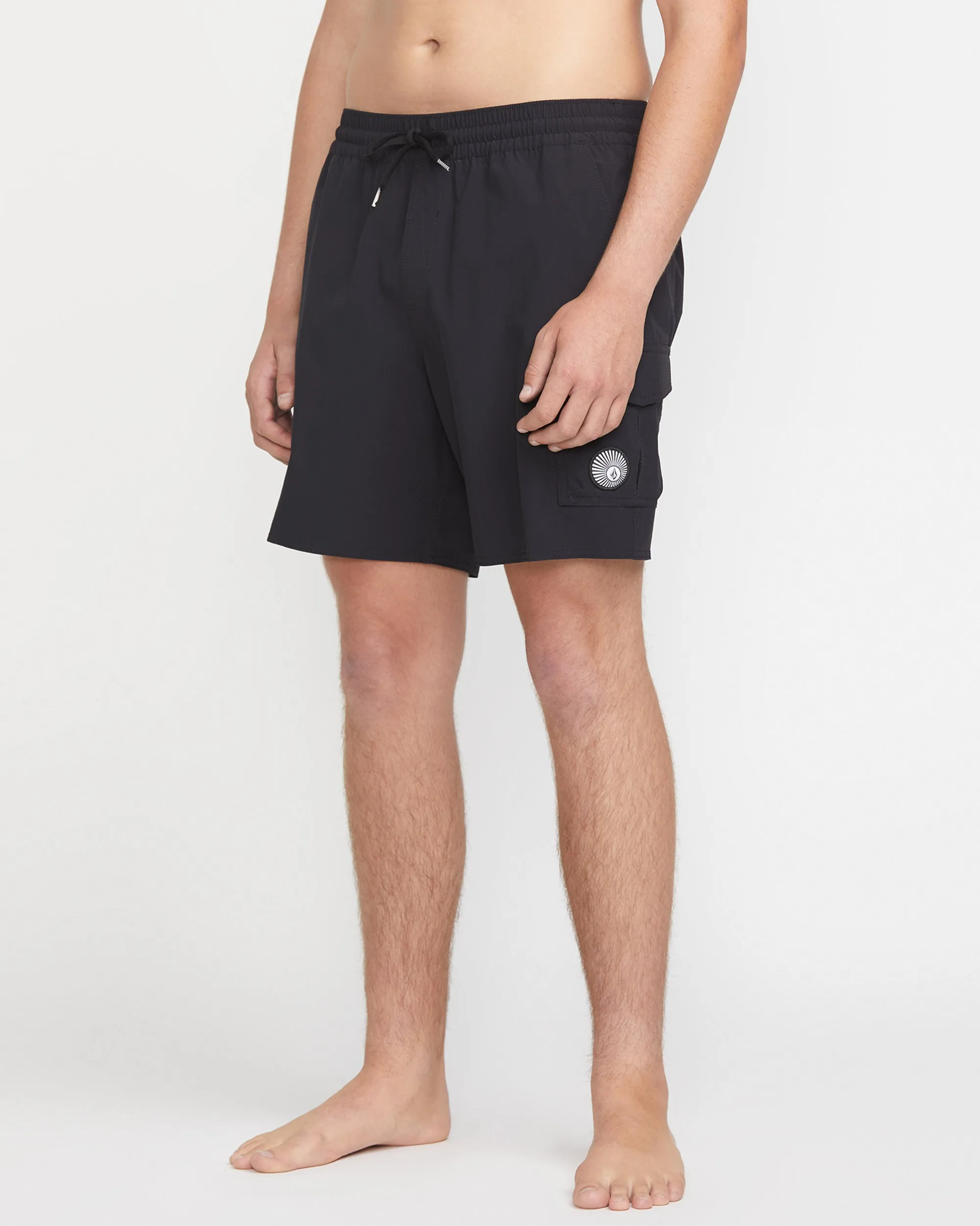 Boardshort Truly Liberators 17" - BLACK