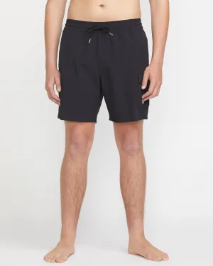 Boardshort Truly Liberators 17" - BLACK