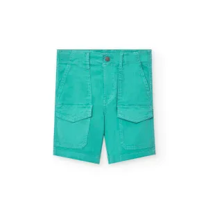 Boboli Green Bermuda Shorts