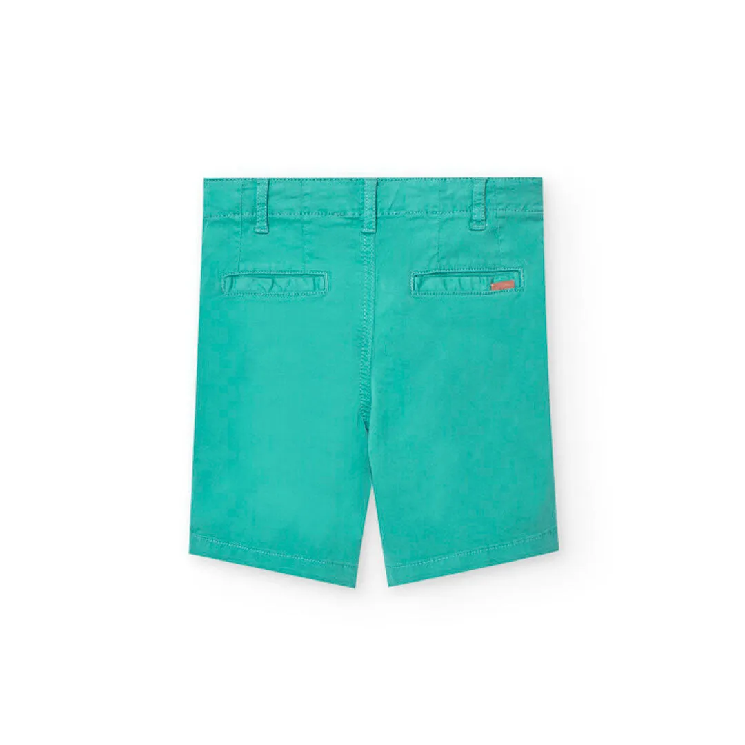 Boboli Green Bermuda Shorts