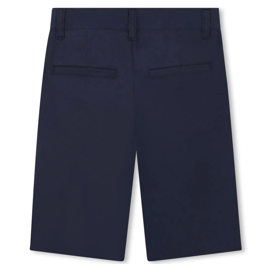 BOSS - Lined Chino Bermuda Short - Navy