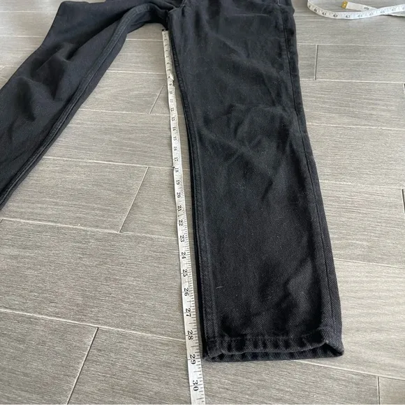 Boyish The Billy Jeans In La Strada High Rise Skinny Jeans Black 27 Rigid