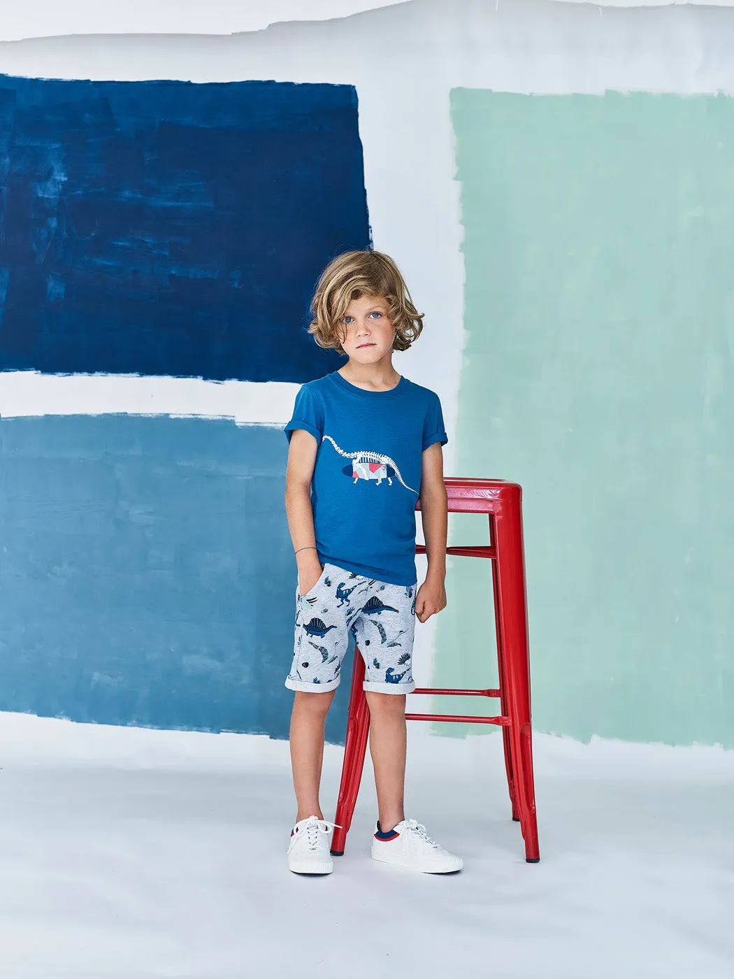 Boys Dino Shorts