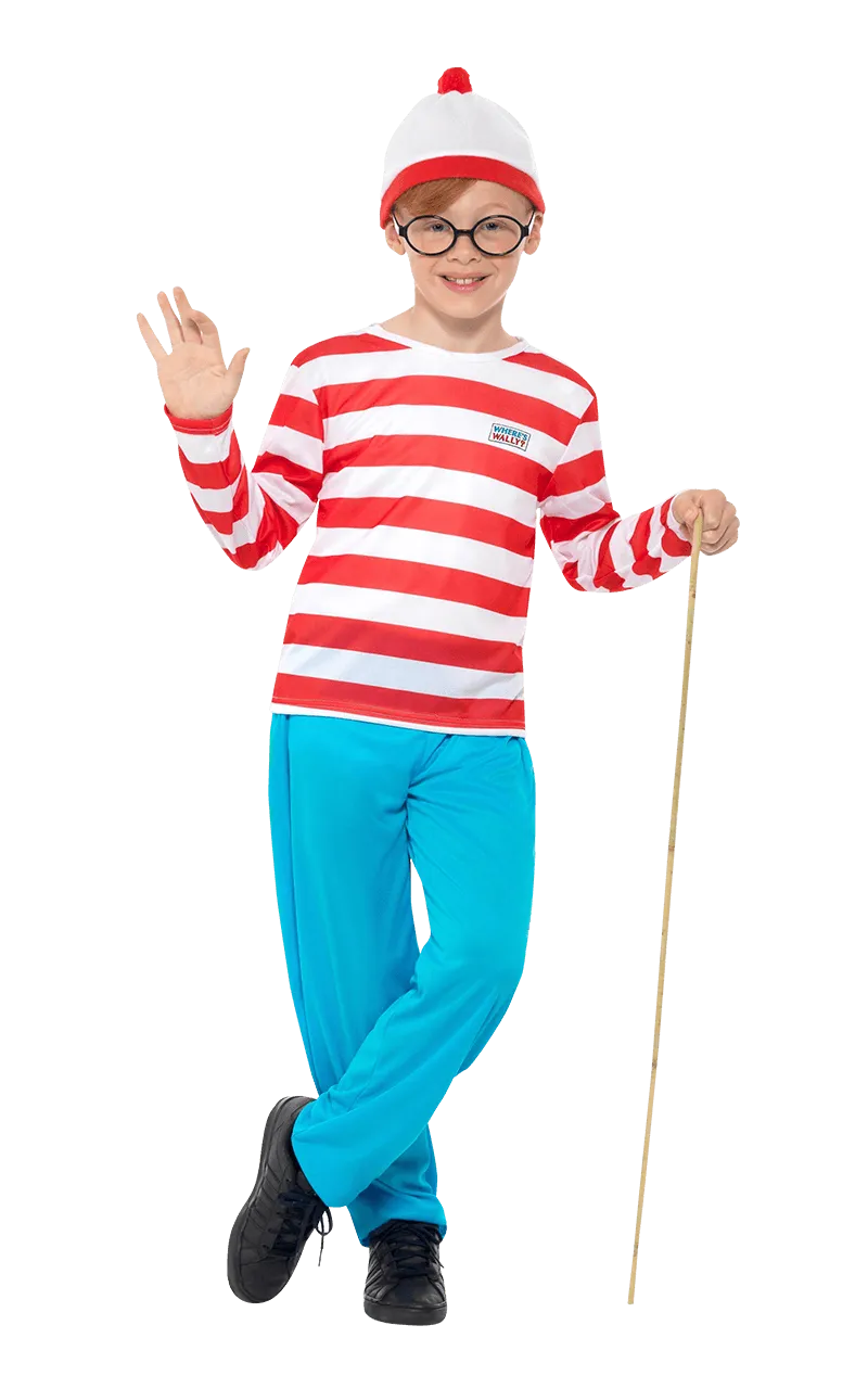Boys Wheres Wally Costume