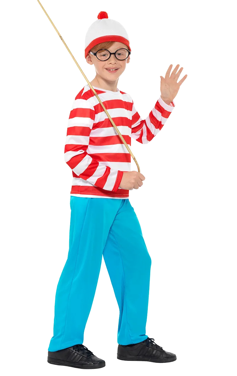 Boys Wheres Wally Costume