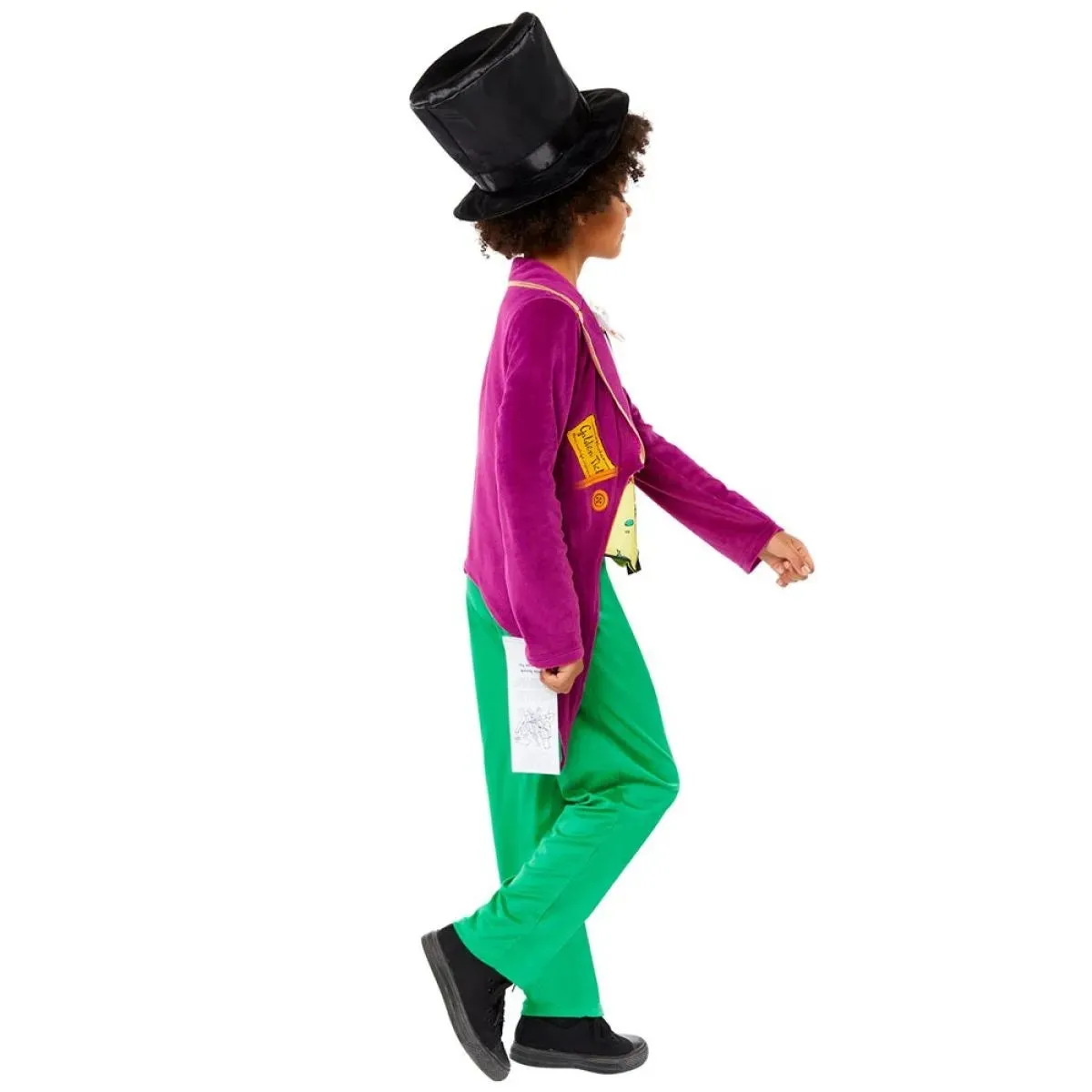 Boys Willy Wonka Costume With Top Hat