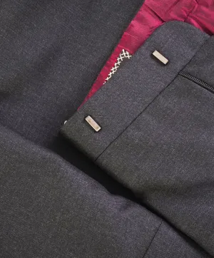 BRIONI - Super 150's SILK LINED "DELTA" Gray Dress Pants - 42W