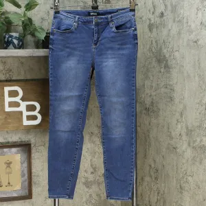 Buffalo Women's Avalon Soft Stretch Skinny Ankle Gazer Jeans Blue 4