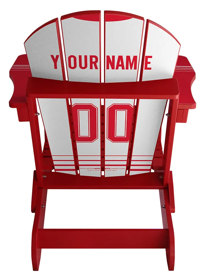 Canada Retro Complete Custom with personalized name and number Chair Mini