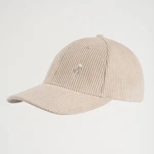 Cappellino con Visiera in Velluto a Coste