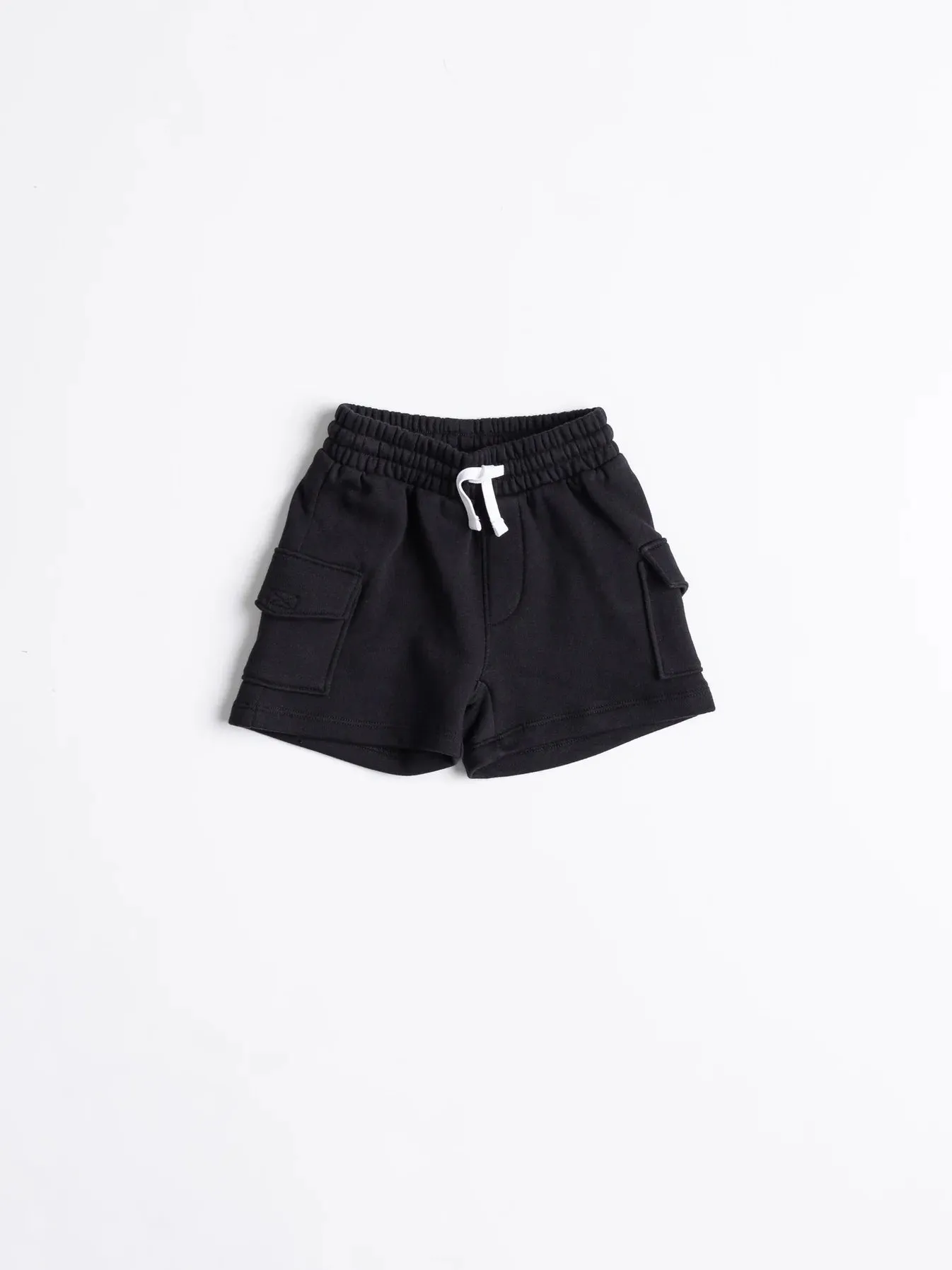 Cargo Sweatshort - Black