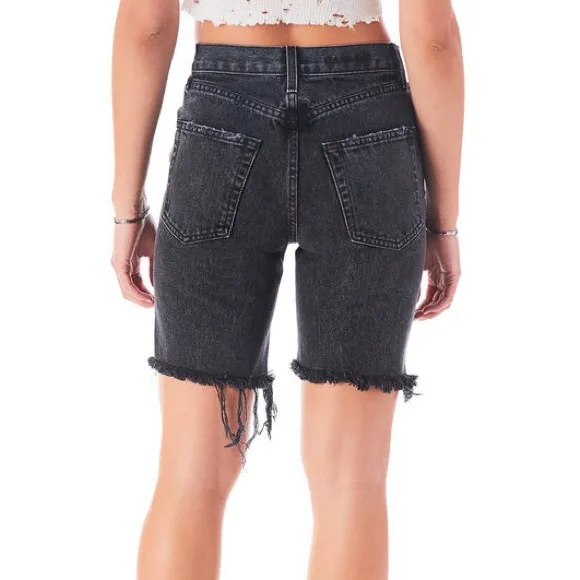 Carmar BLACK WASH BERMUDA DENIM SHORTS 24