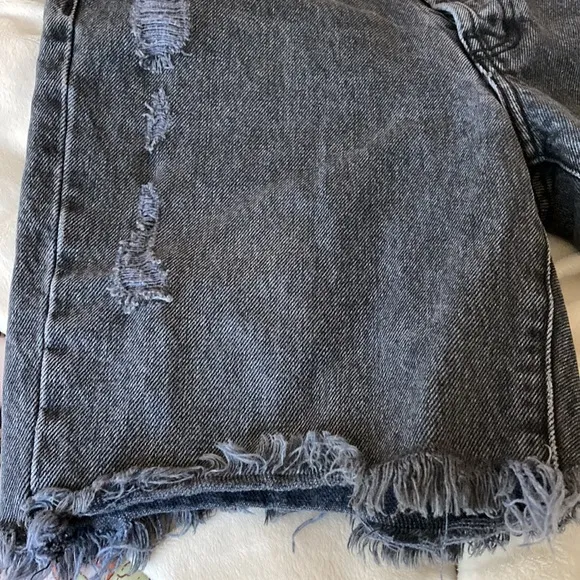 Carmar BLACK WASH BERMUDA DENIM SHORTS 24