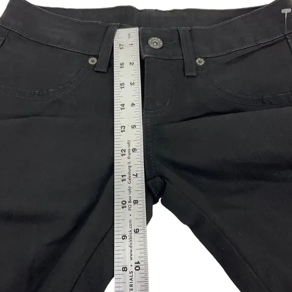 Carmar Shorts Womens Size 24 Denim Black Bermuda Stretch Low Rise $219 Nwt