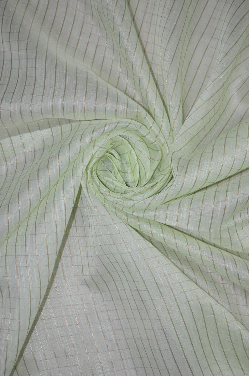 Chanderi Slub Textured Checkered Fabric ( TO BUY A QUANTITY OF 1.5,2.5,3.5 PLEASE CALL US AT 9930655009)