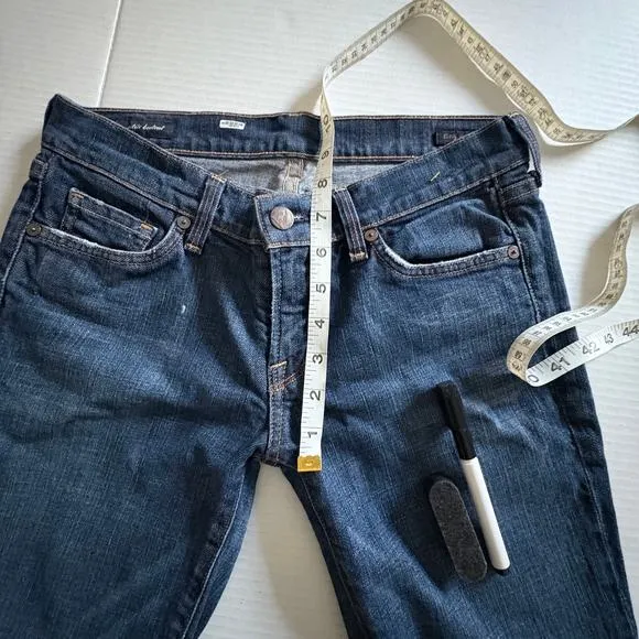 Citizens of Humanity Jeans Women's  28 Inseam 30&quot; Petite Bootcut Lowrise