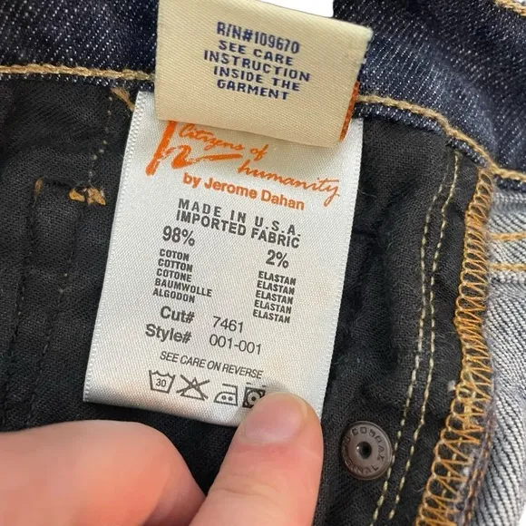 Citizens of Humanity Kelly 001 Stretch Low Waist Bootcut Jeans Size 27