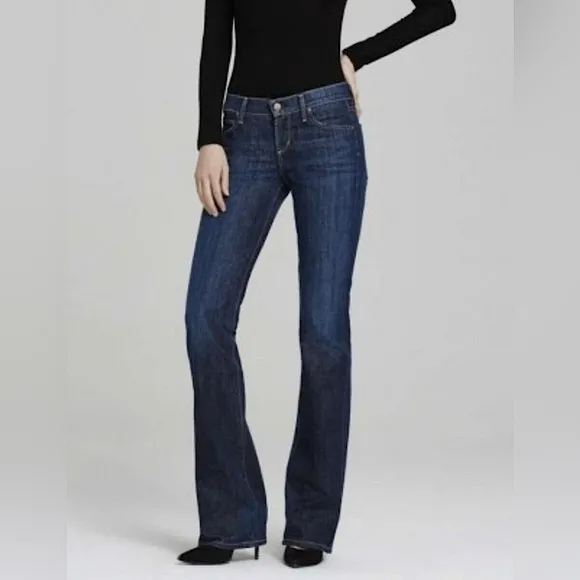 Citizens of Humanity Kelly 001 Stretch Low Waist Bootcut Jeans Size 27