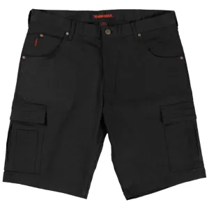 CL631016-32-Black Flex Twilled Cargo Shorts