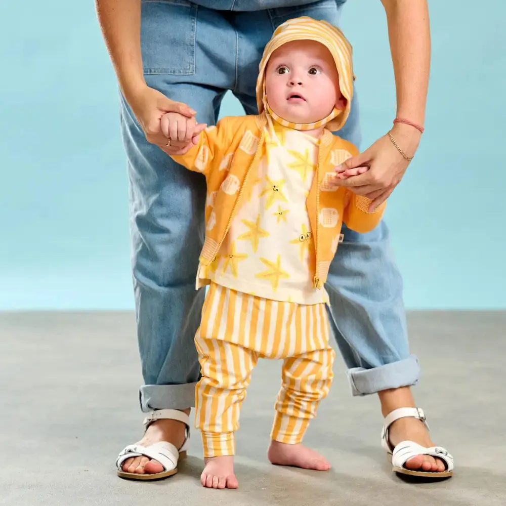Coast - Orange Stripe Hareem Pant