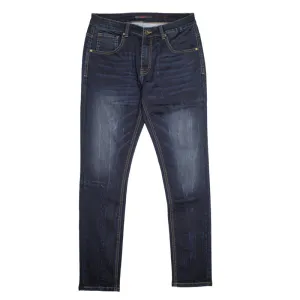 Cutty Men Elmic Knitted Denim Jean - Ink
