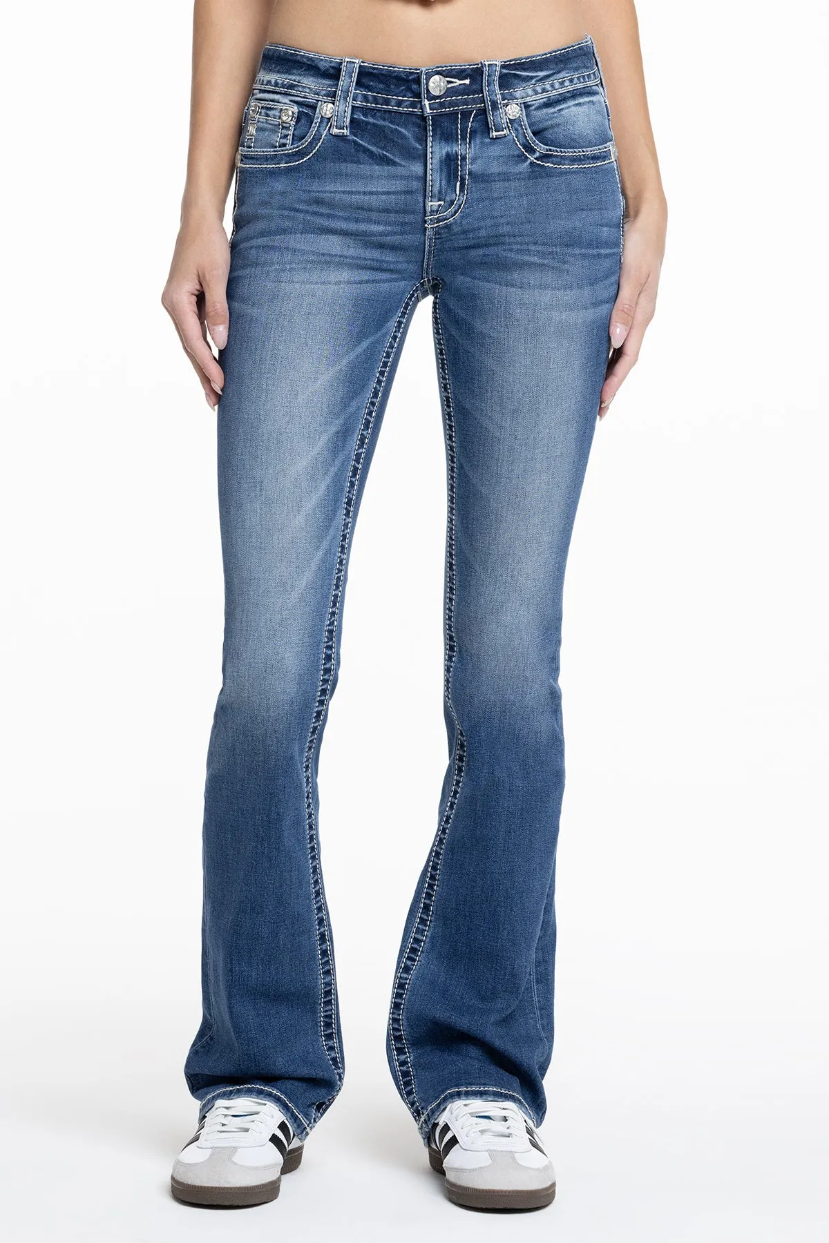 Dahlia Fleur Bootcut Jeans