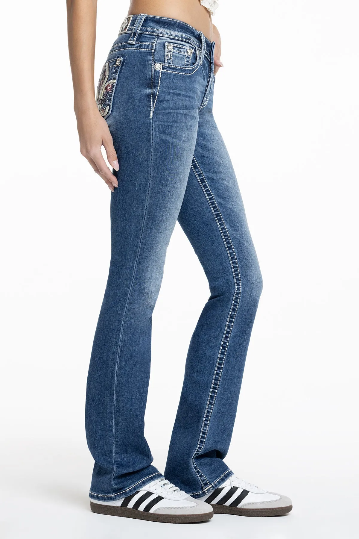 Dahlia Fleur Bootcut Jeans