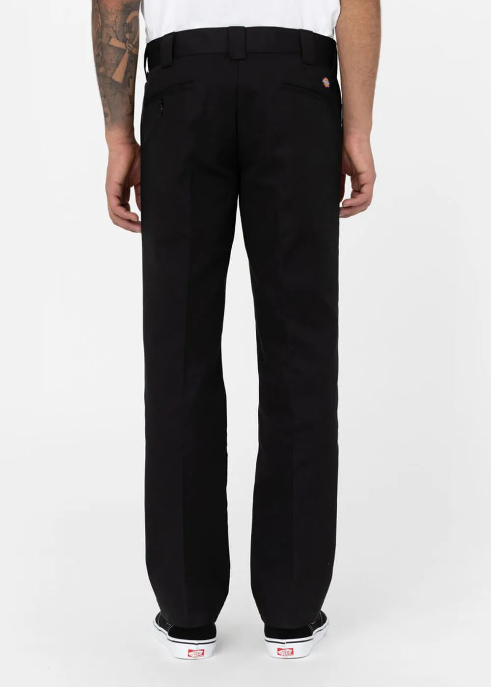 Dickies Mens 873 Slim Straight Chino Trousers Black