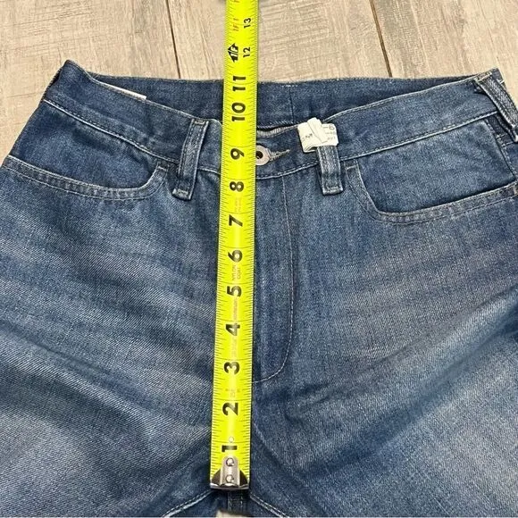 Diesel Stenx Rigid Denim Straight High Rise Ankle Jeans 28 x 28