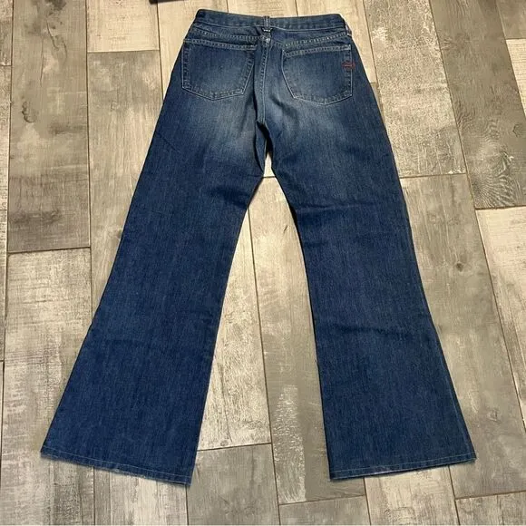 Diesel Stenx Rigid Denim Straight High Rise Ankle Jeans 28 x 28