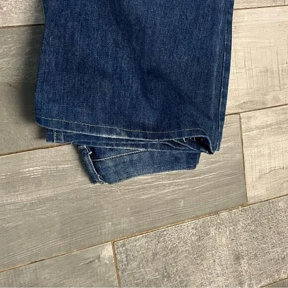Diesel Stenx Rigid Denim Straight High Rise Ankle Jeans 28 x 28