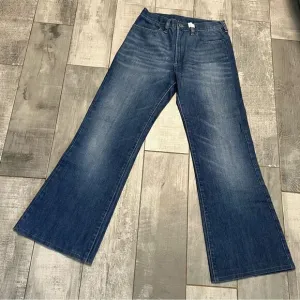 Diesel Stenx Rigid Denim Straight High Rise Ankle Jeans 28 x 28