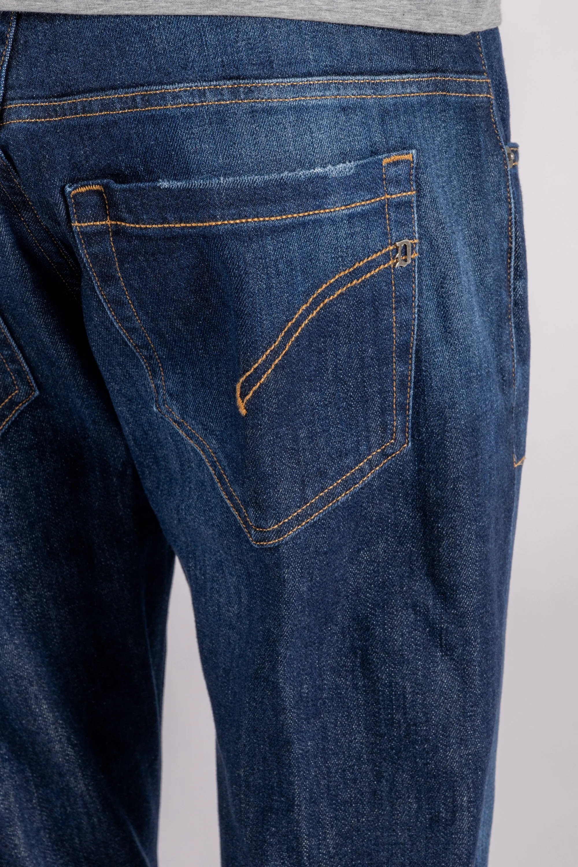 Dondup Jeans George Cotone Blu