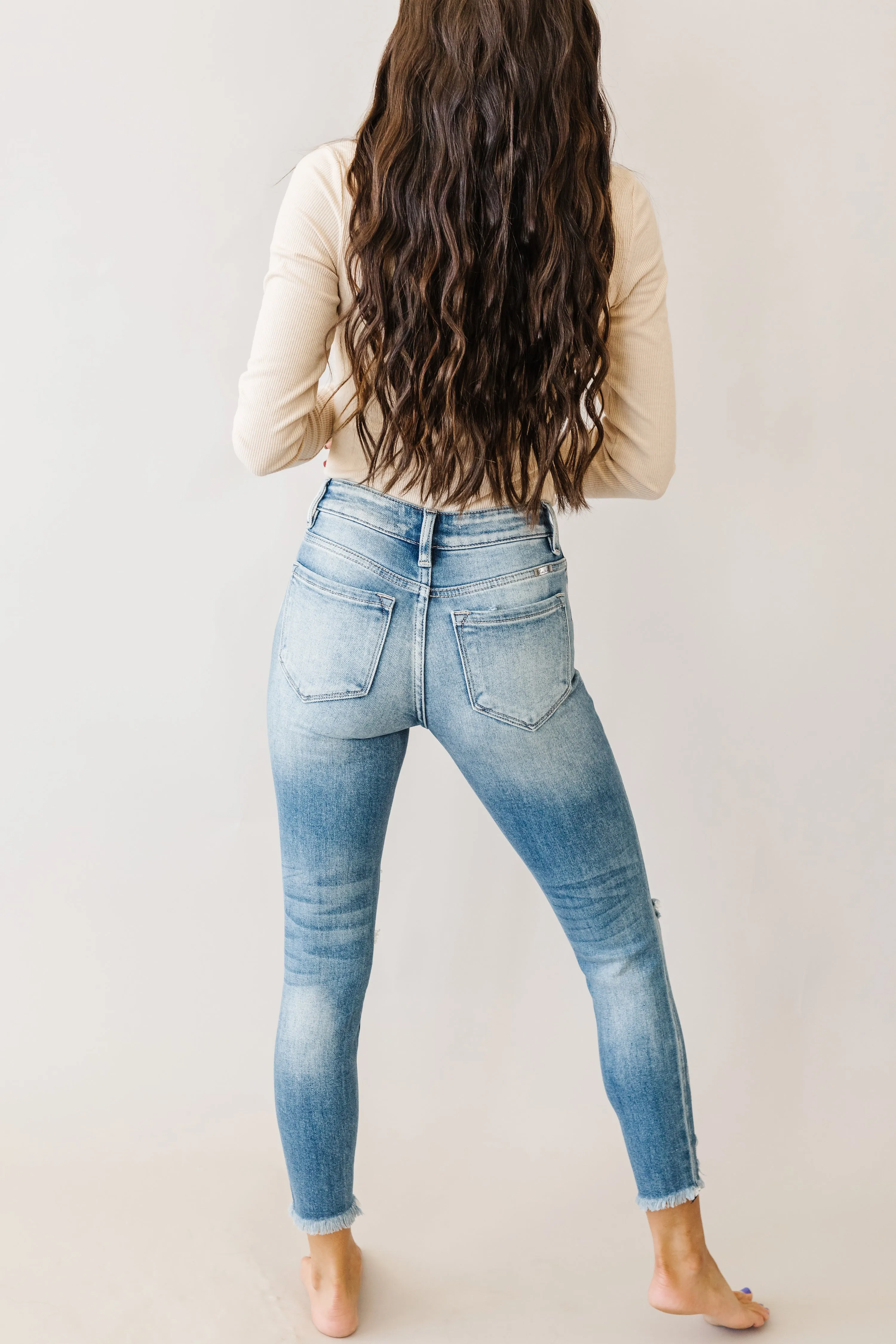 Don’t Stop Me Now Kancan Skinny in Medium Wash