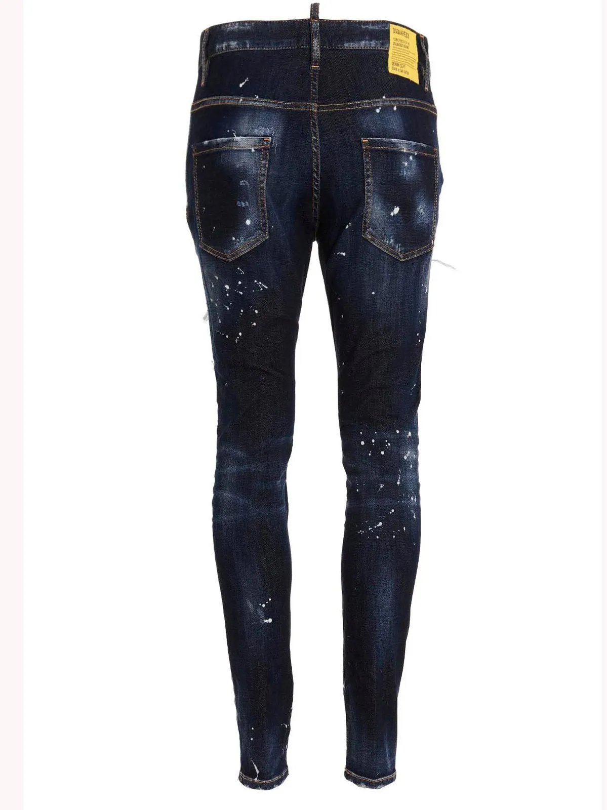 Dsquared2 Mid-Rise Distressed Skinny-Fit Jeans