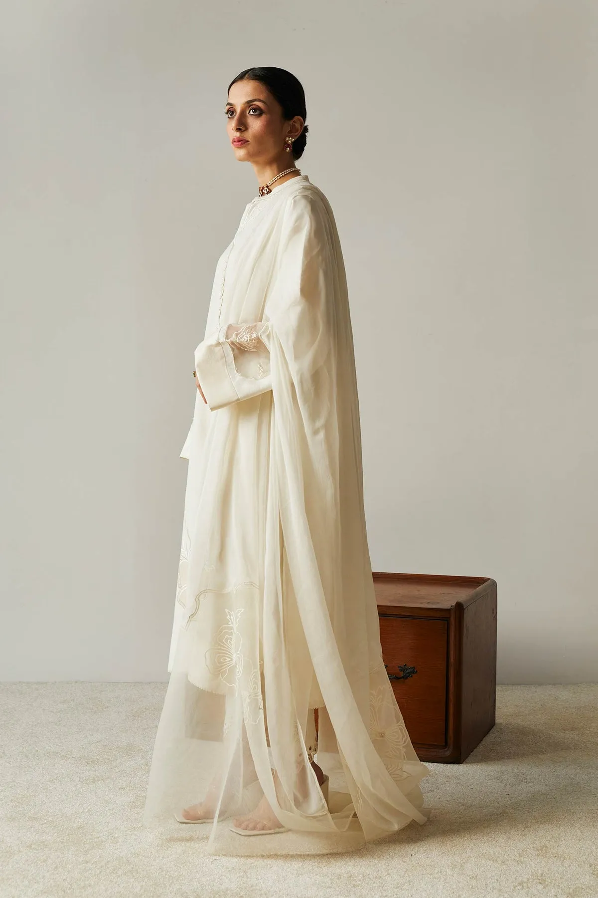 Embroidered Kameez Trouser Dupatta Pakistani Dress