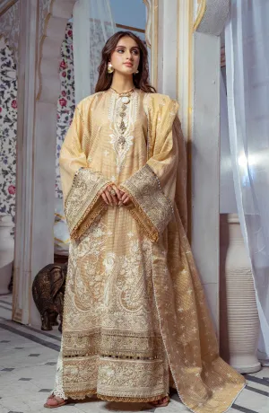Embroidered Mesuri Pakistani Salwar Kameez Trouser Dupatta