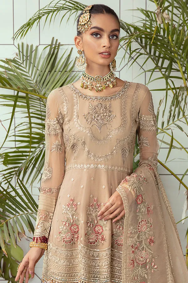 Embroidered Pakistani Sharara and Kameez with Dupatta