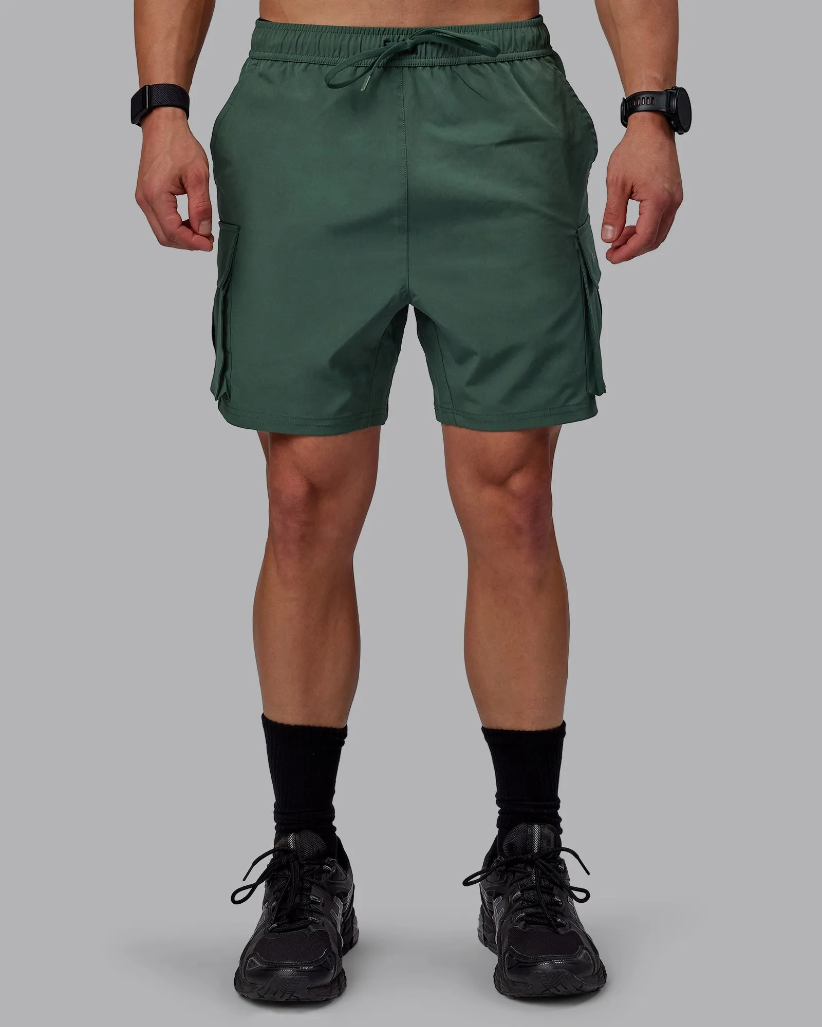 Energy Stretch 6" Performance Cargo Short - Cilantro