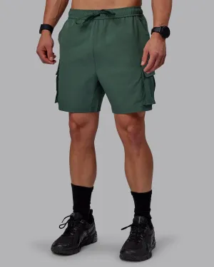 Energy Stretch 6" Performance Cargo Short - Cilantro