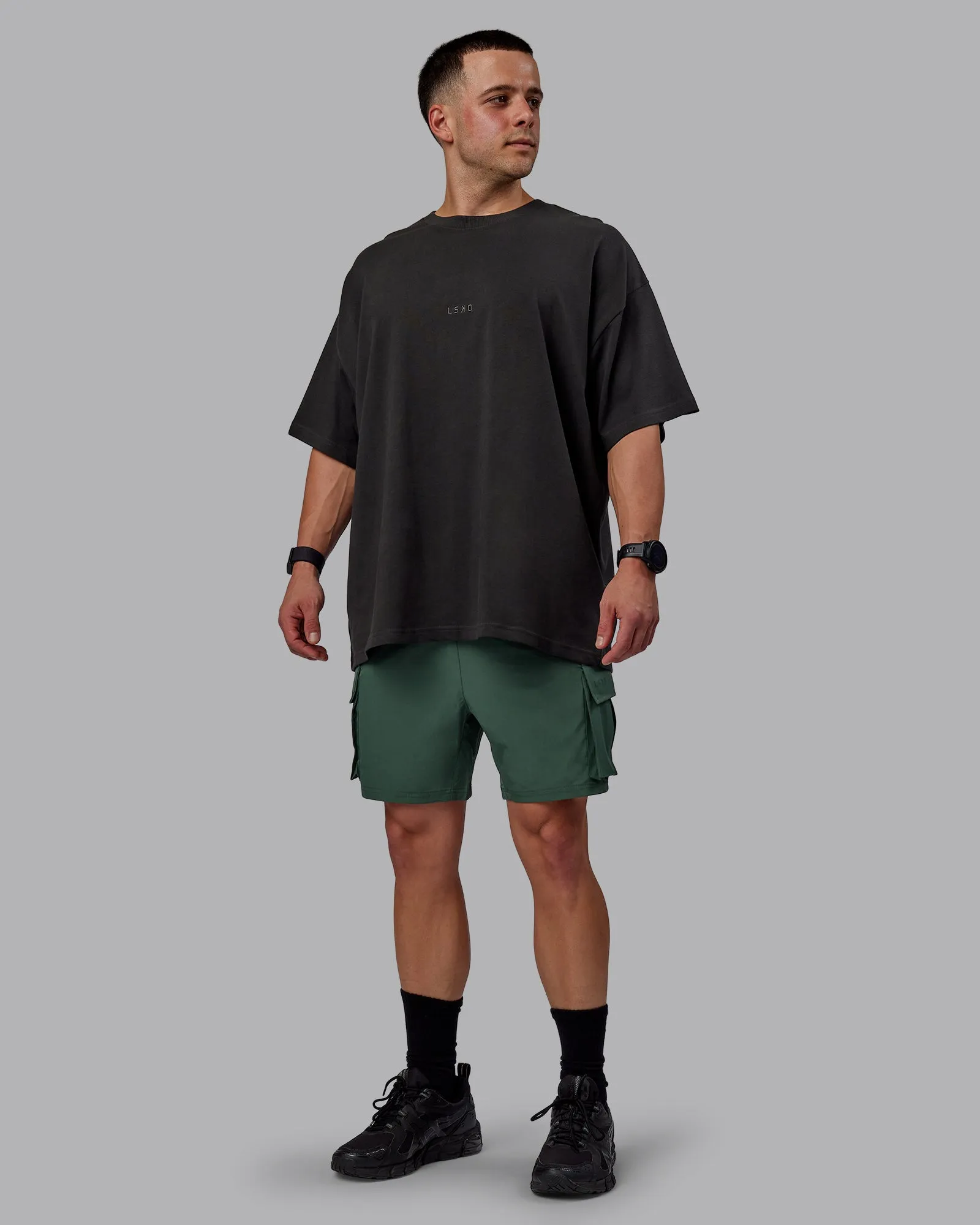 Energy Stretch 6" Performance Cargo Short - Cilantro