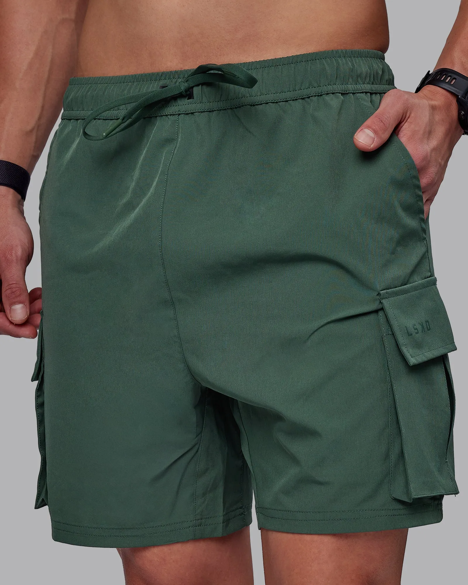 Energy Stretch 6" Performance Cargo Short - Cilantro