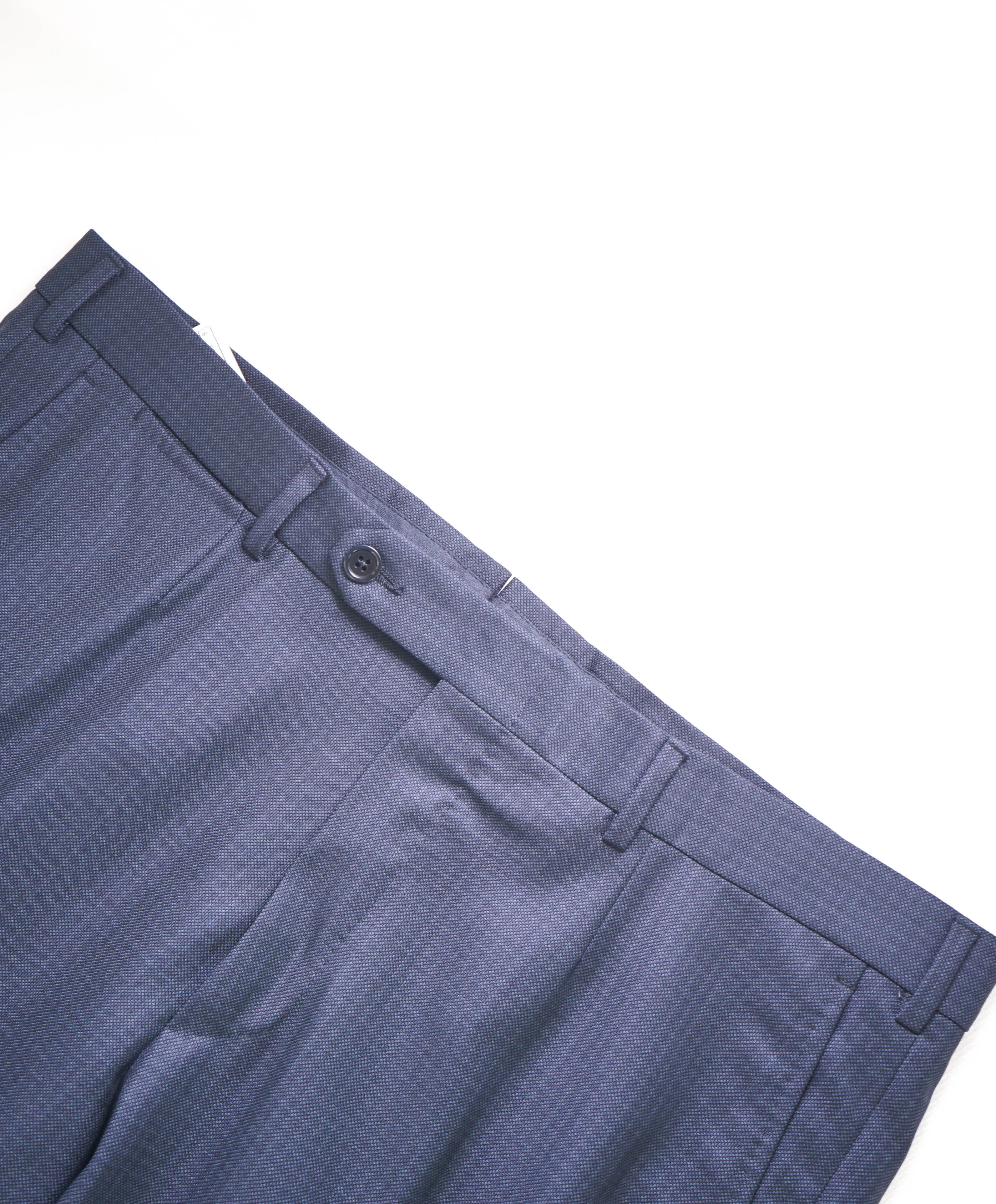 ERMENEGILDO ZEGNA - "622065" Blue Check Premium Dress Pants - 38W (54EU)