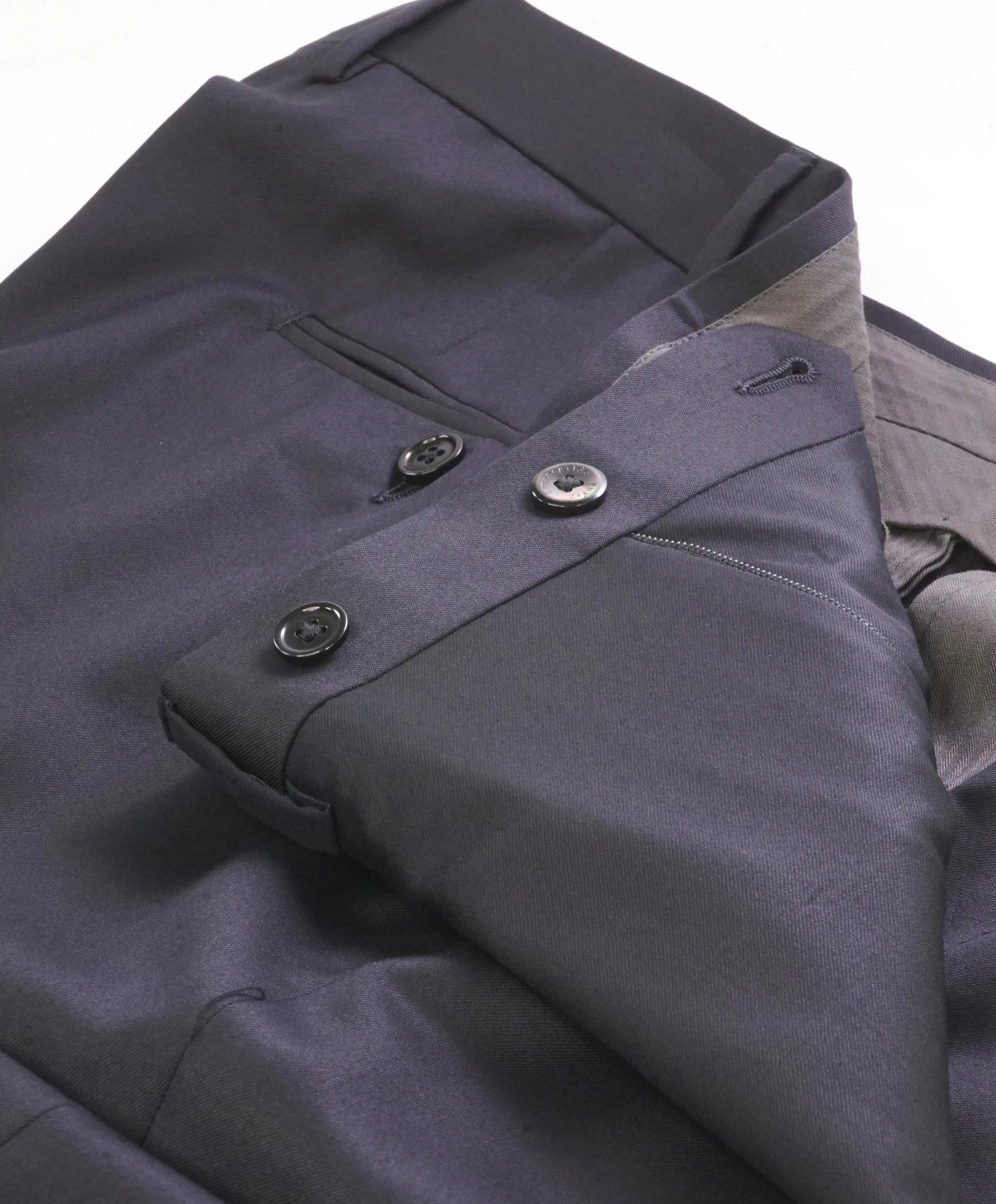 ERMENEGILDO ZEGNA - "MICBLK" Black Premium Dress Pants - 35W (52EU)