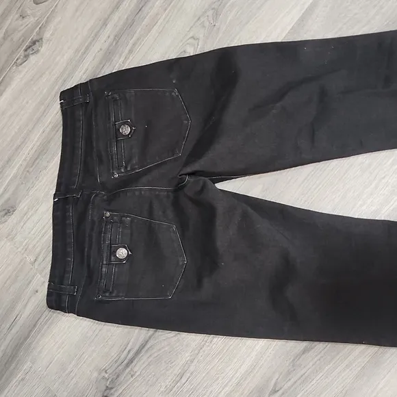 EUC WHBM Black Skinny Flare Jeans